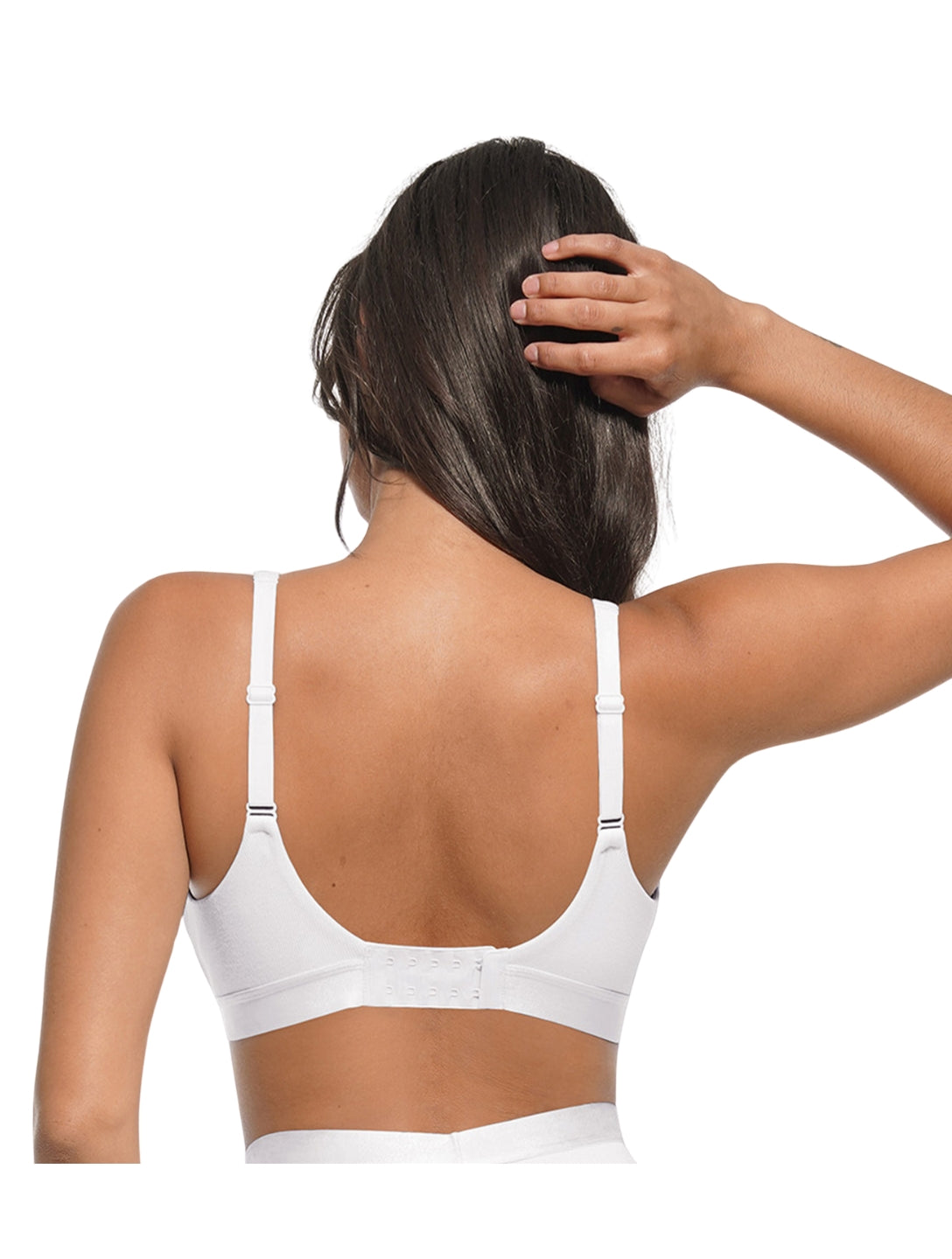 Deep V-Neck Ribbed Bralette - HeyShape