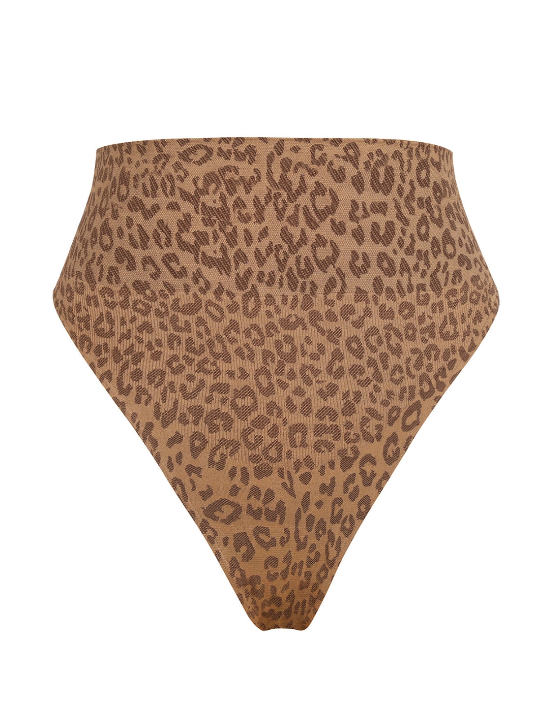Leopard Tummy Control High Waisted Briefs - HeyShape