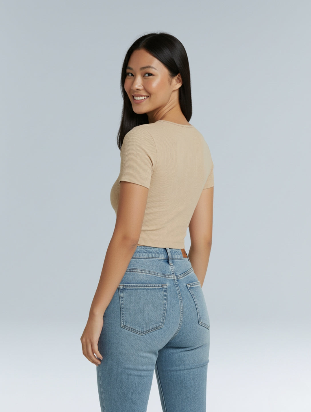 Shape me up Crop T-shirt - HeyShape