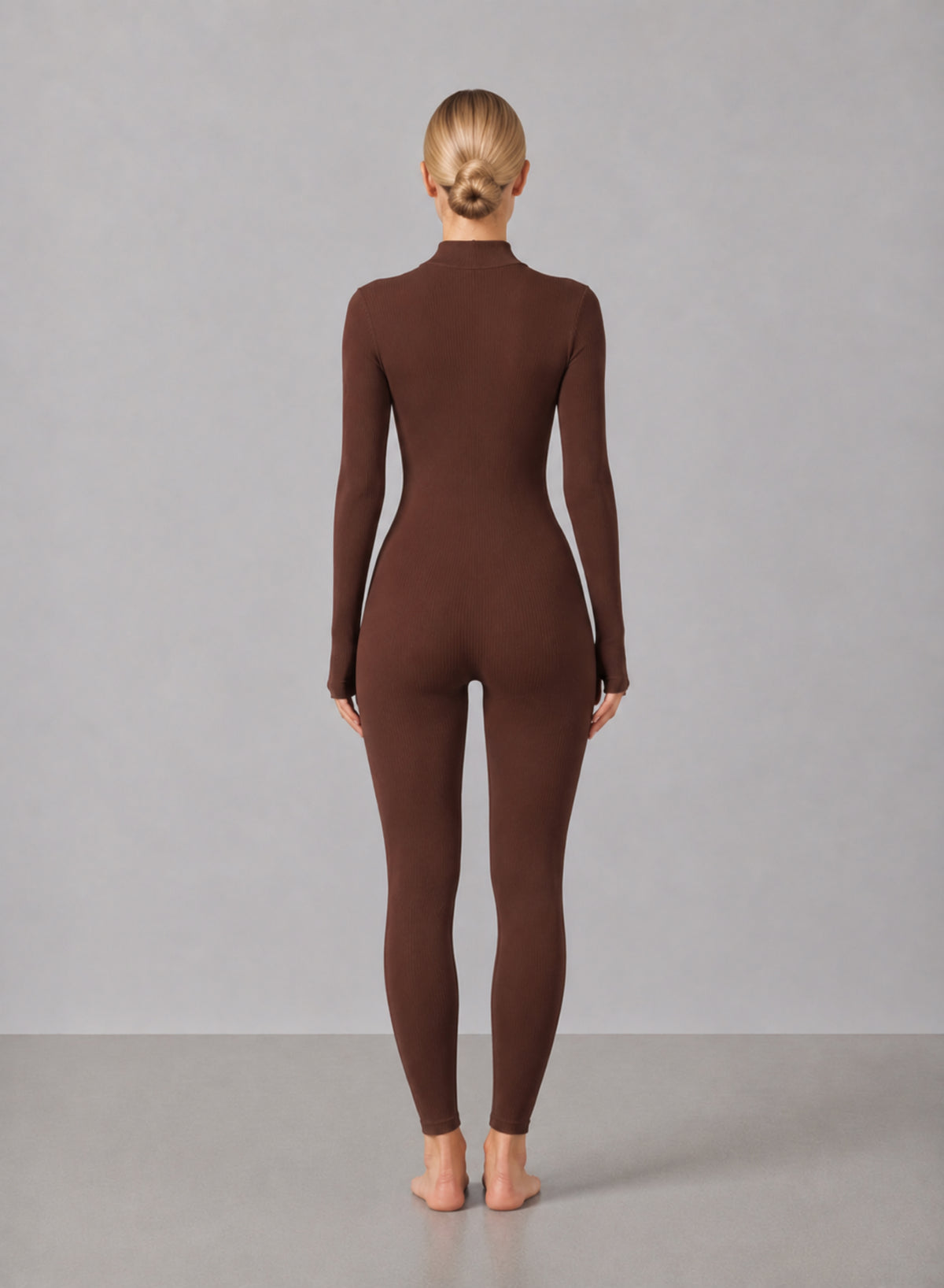 Snatched Rib Jumpsuit - HeyShape