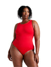 Round Neck Thong Bodysuit