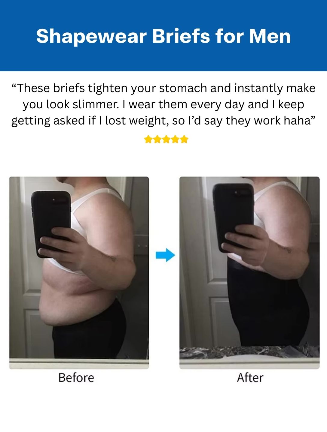 Shapewear Briefs for Men - HeyShape