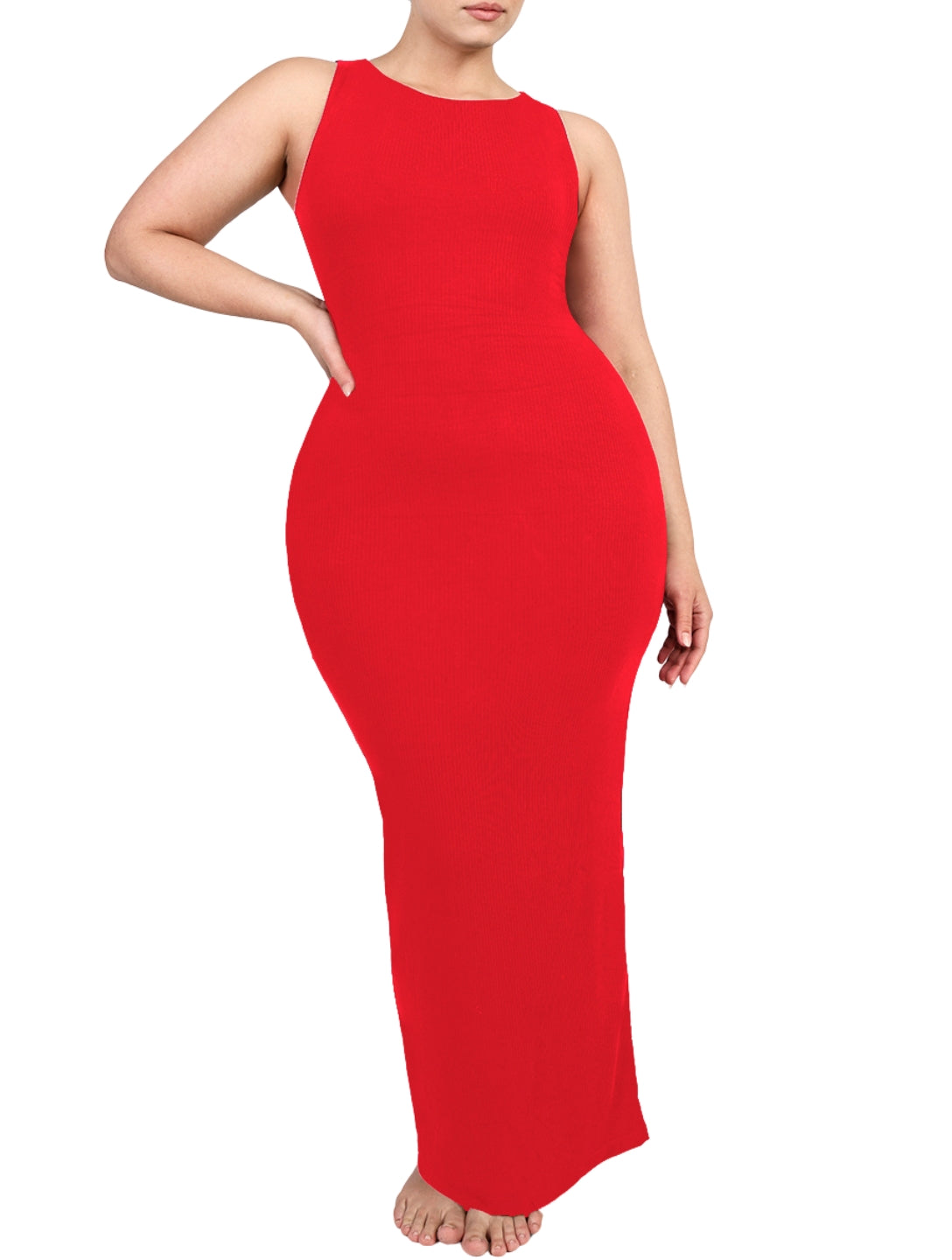 Second Skin Sculpting Maxi Dress - HeyShape