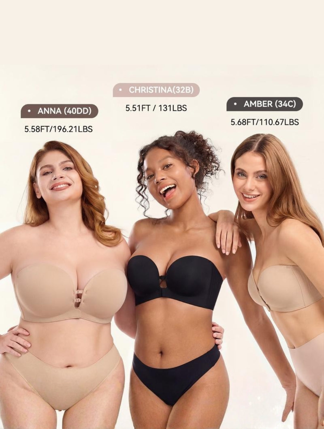 Strapless Stay-Put Bra - HeyShape