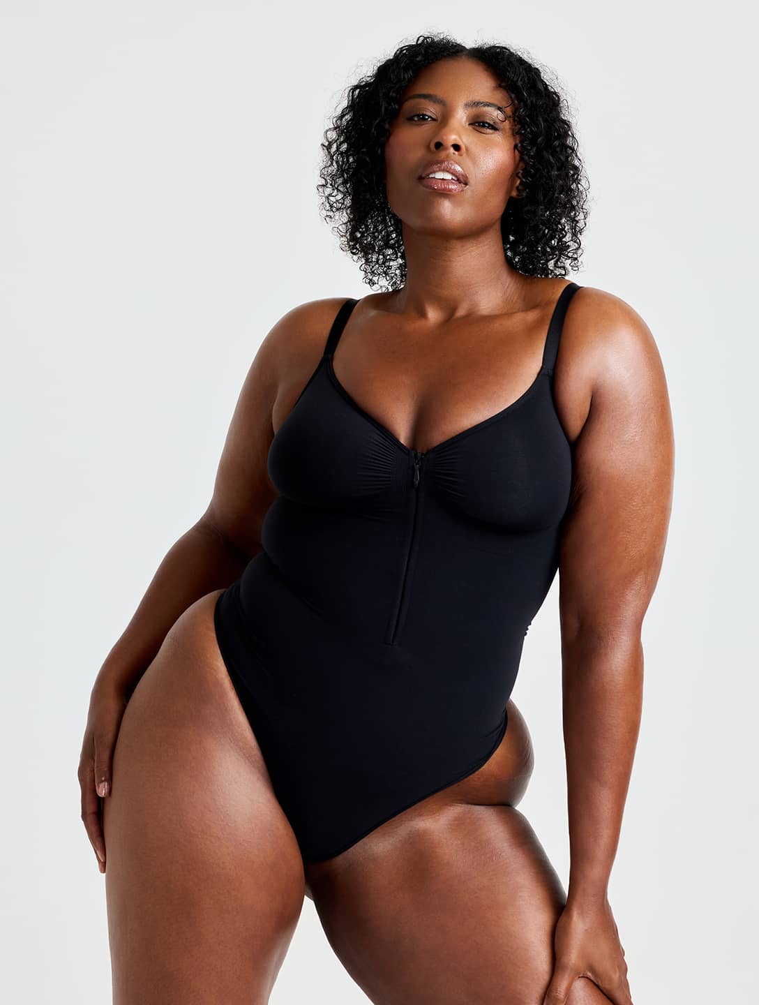 The Zip & Shape Bodysuit - HeyShape
